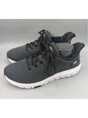 Kuru Flex Via Women's 10 Black Athletic Running Shoes Sneakers EUC